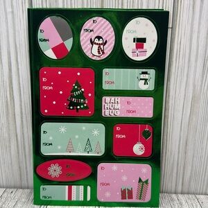 Holiday Peel & stick gift tags 🏷️